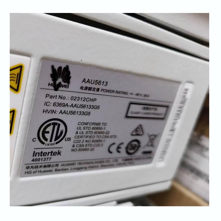 Huawei AAU5613 02312CHP TX3400-3600MHz/RX3400-3600MHz 64T64R 200w 02312CHN 3500A 64T64R 25i-eCPRI - Image 4