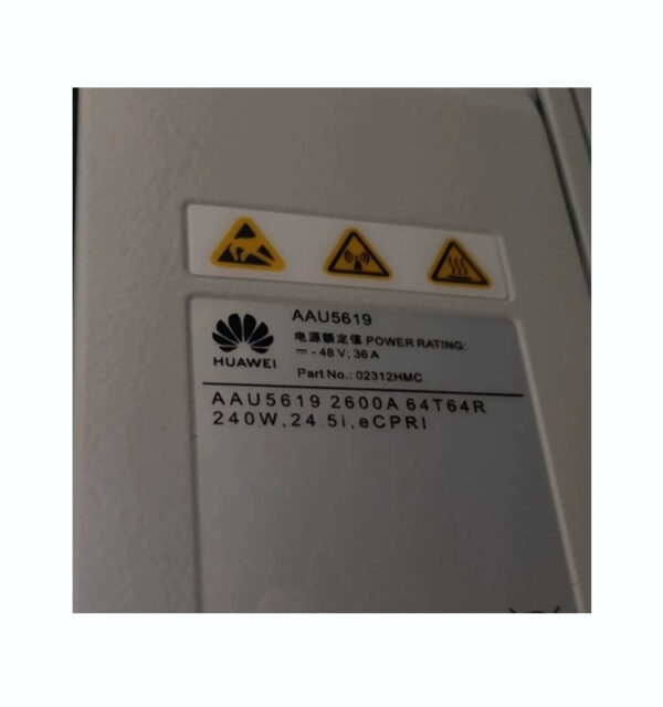 Original 5G AAU base Station AAU5636 02312RAY WD7MQTRA49JH AAU5619 02312HMC WD7MQTRA39J3 2600A 64T64R, 24.5i, eCPRI