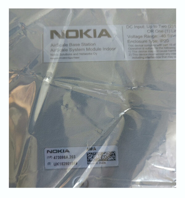 Original Packing NSN AMIA 473098A.102 Nokia AirScale Subrack BBU for Base station GSM LTE