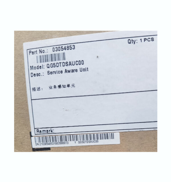 HUAWEI SAUc Service Aware Unit 03054853 QG5DTDSAUC00 For BSC6900 New And Used In Stock Ready To Ship