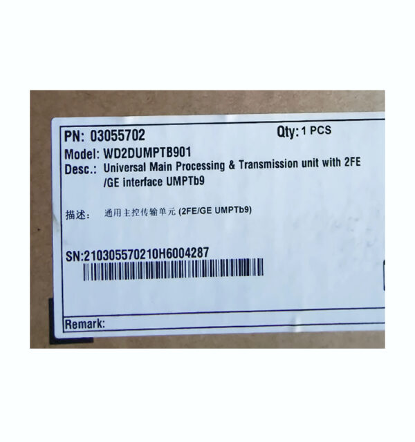Original UMPTb1 03054885 WD2DUMPTB101 Universal Main Processing & Transmission Unit UMPTb5 03054949 WD2D4EUMPT05 UMPTb9 03055702 WD2DUMPTB901